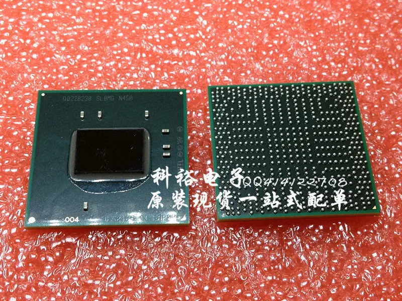 

SLBMG BGA N450 chip CPU test good 60 yuan original 120 yuan