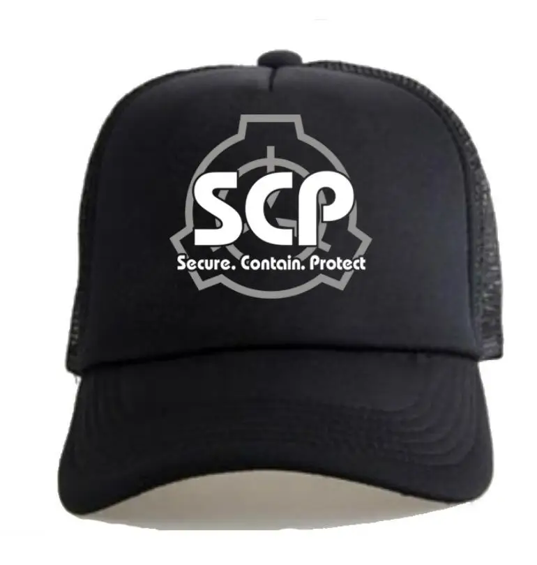 

SCP Special Containment Procedures Foundation fashion cosplay costume hero hat cap baseball cap