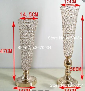 

New top grade Crystal wedding centerpiece Table centerpiece /Flower Stand/pillars/ Wedding Props sunmood123