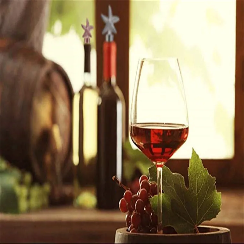 Цинковый сплав Морская звезда винная Бутылка пробка Металл пиво пробка для винной бутылки штекер крышка бутылки инструмент для кухни барная посуда для уникального подарка