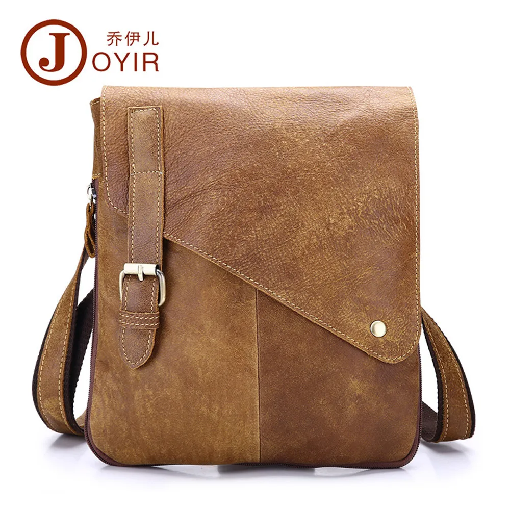 

Genuine leather men shoulder inclined shoulder bag computer bag restoring ancient ways leisure fashion petroleum wax leather bag