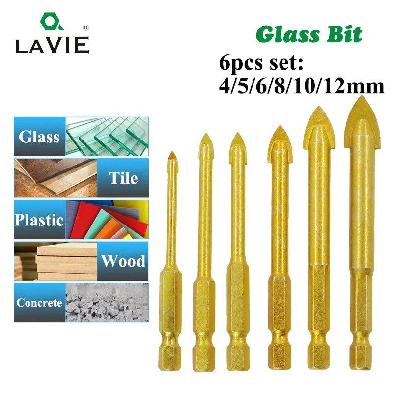 12mm Titanium Coated Flat Bit