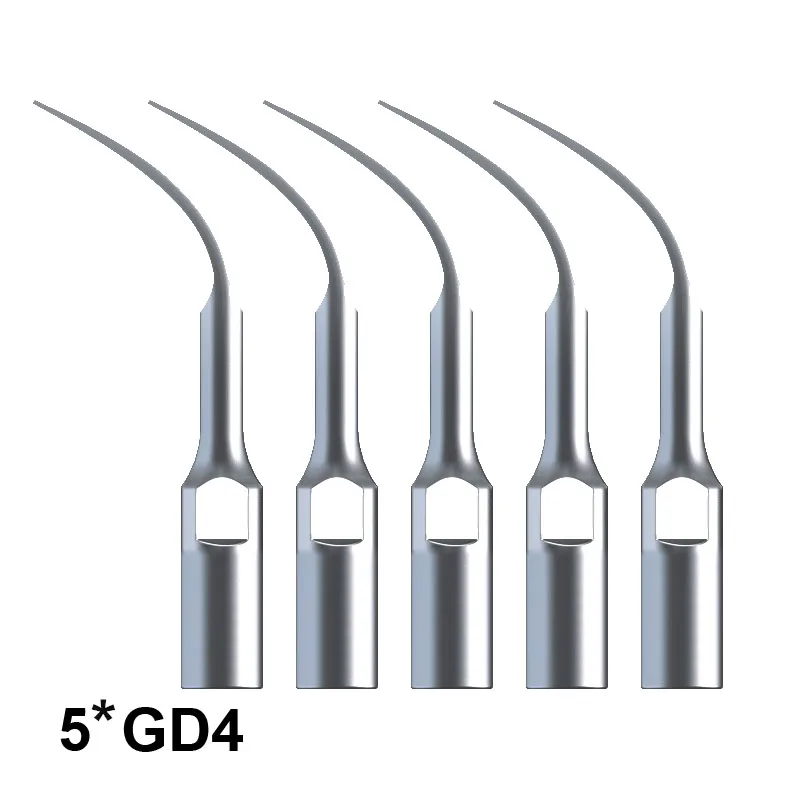 Стоматолог Зубной Материал GD4 скейлер советы по SATELEC/DTE масштабирования для удаления всех наддесневого исчисление и бактериального Plasue 5 шт