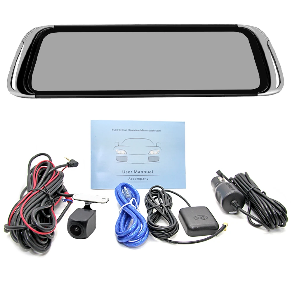 Bluavido 10 &quotдисплей 4G ADAS автомобиля Зеркало заднего вида Регистраторы Android GPS Nav