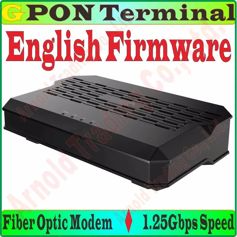 EngFirmware GPON терминал ITU-T доступа к оптоволокну G.984 волоконно-оптический модем 1,25 Гбит/с SC/PC GPON ONT порт до 1000 Мбит/с гигабитный порт RJ45