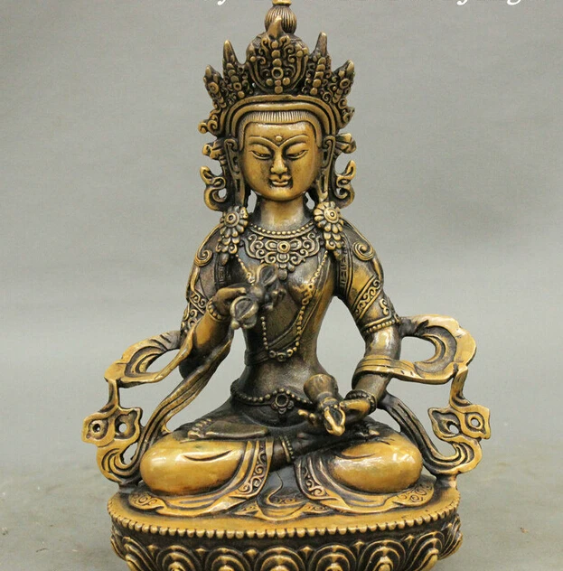 

shitou 002724 8 Tibet Bronze Copper Buddhism Vajrasattva Vajradhara Bodhisattva Buddha Statue