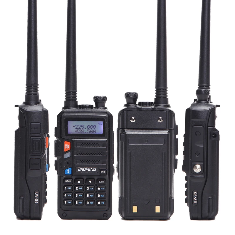 Трехдиапазонное радио BaoFeng UV S9 8 Вт Высокая мощность 136 174 МГц/220 260 МГц/400 520 МГц