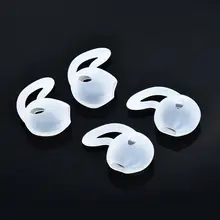 4 шт. для Apple Airpods наушники силиконовые наушники-вкладыши гарнитура чехол для наушников с крюком аксессуары для наушников