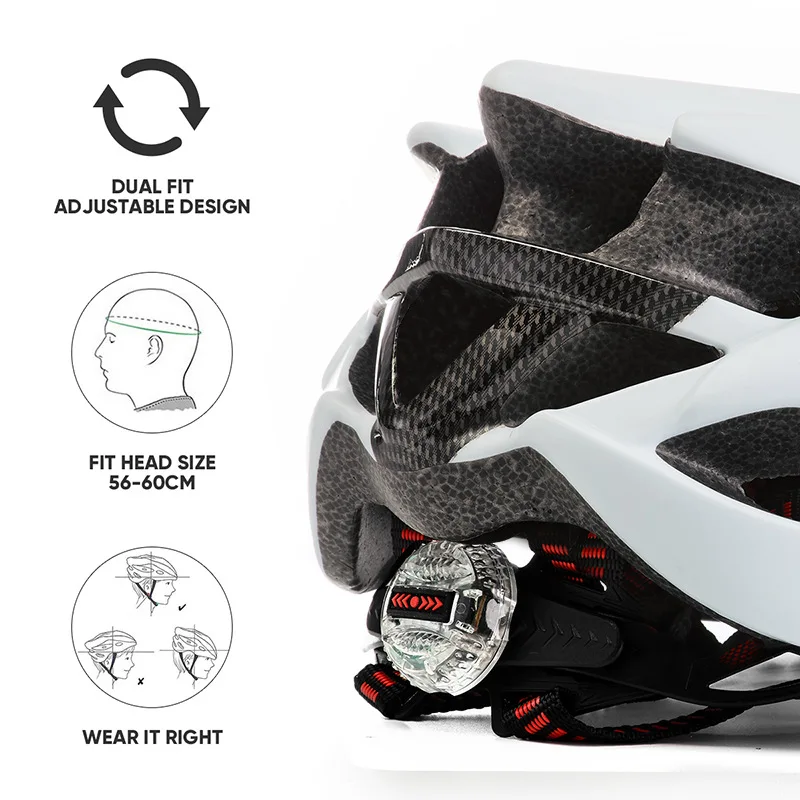 KINGBIKE велосипедный шлем с задним светильник велосипедный шлем MTB ПВХ+ EPS дорожный горный ультра светильник в форме велосипеда шлем Casco Ciclismo