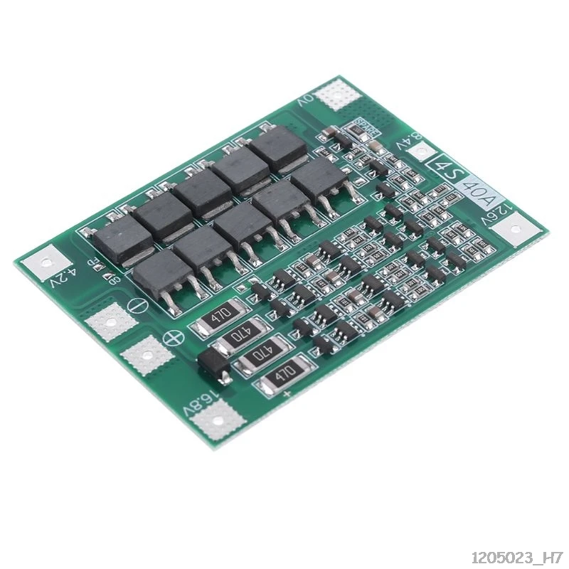 Баланс 4S 40A литий-ионный аккумулятор 18650 зарядное устройство PCB плата защиты BMS сбалансированный заряд для бурильного двигателя 14,8 в 16,8 в Lipo Ce