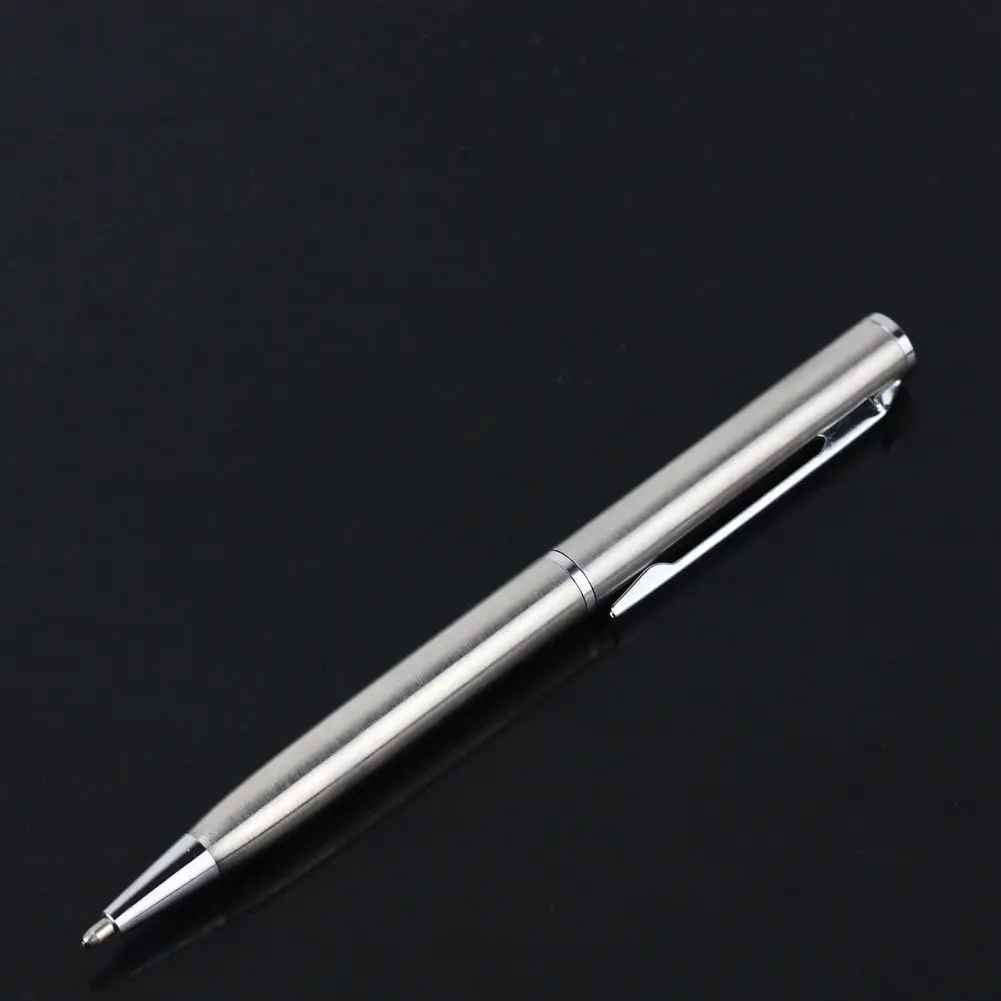 

10Pcs Mini Pocket-size Ballpoint Pen Metal Ballpoint Pen Rotating Small Portable Oil Pen Blue Black Mini Pen party favor gift