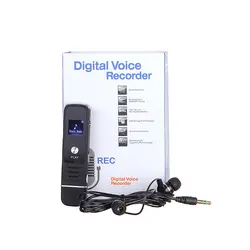 Высокое качество ЖК-дисплей цифровой autio голос Регистраторы 8 Гб MP3 плеер функция мониторинга музыкальный плеер с помощью одной кнопки