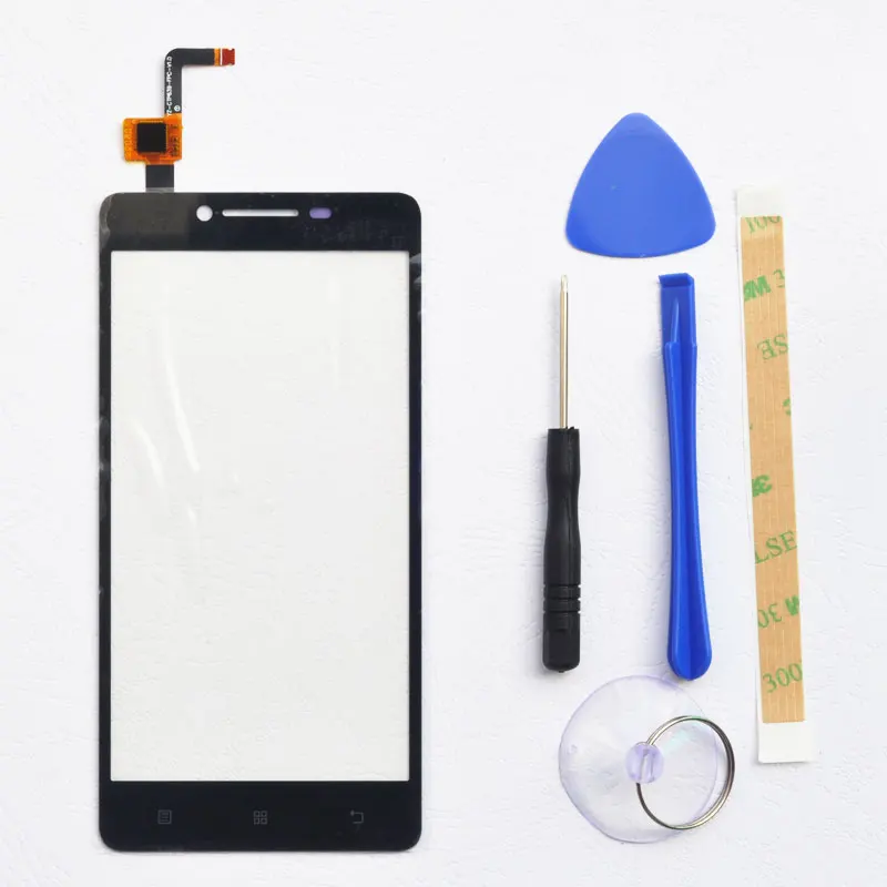 

BINYEAE 5.0''Touch Screen For Lenovo A6010 Digitizer Touch Panel Glass Lens Sensor Free Tools+Adhesive A6010 Replacement Part