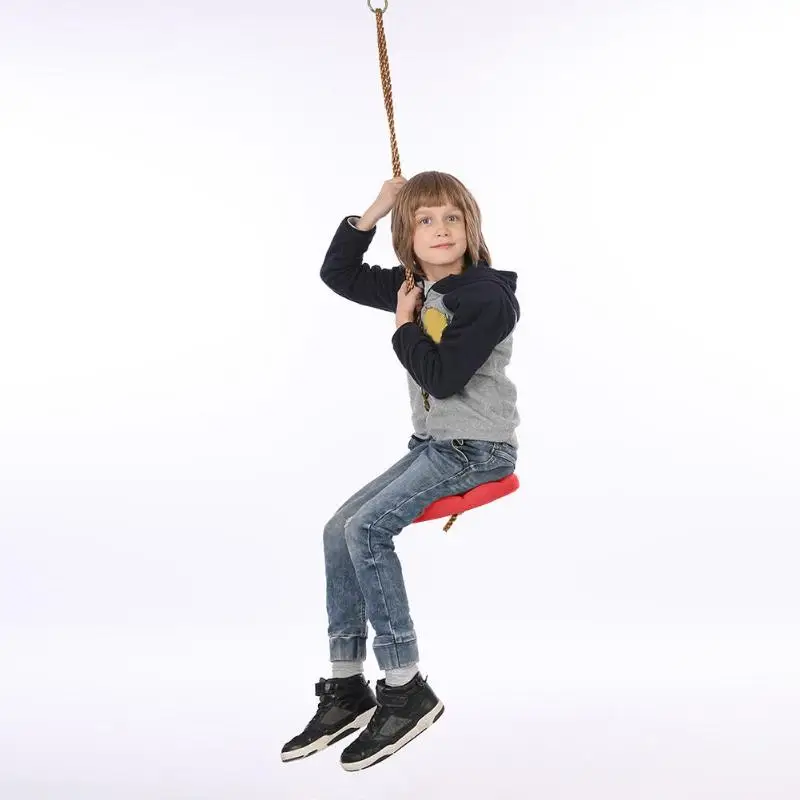 

Safe Outdoor Plastic Disc Toys for Children Monkey Kids Swing Seat Toy Hanging Playground Fitness Game Playing Kids Swing Toy