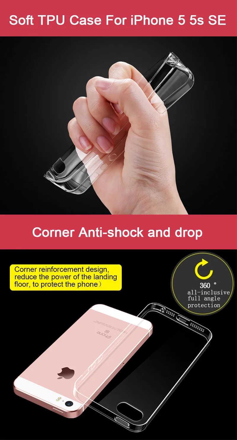 Baseus For iPhone 5 5s se case (4)