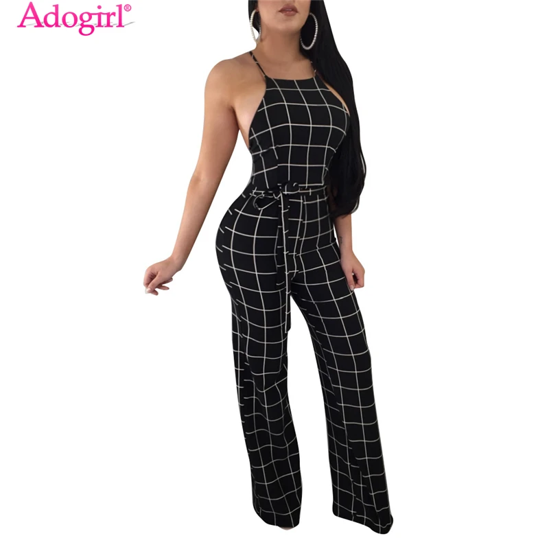 Casual Women Chiffon Jumpsuit Track Playsuit Rompers 2018