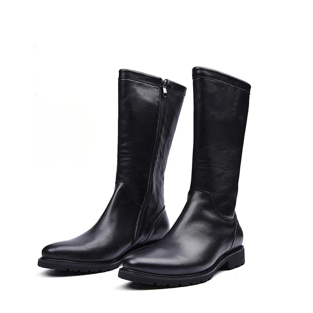 men mid calf boot