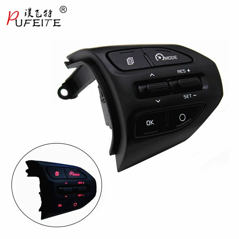 Автомобильный мультимедийный руль кнопка для KIA K2 RIO RIO X LINE кнопки Bluetooth телефон круиз контроль громкости