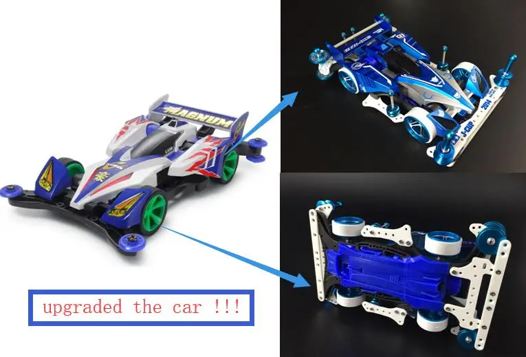 Модернизированный сплав TAMIYA 19440 мини 4WD Racer 1/32 масштаб гонки Циклон Magnum Премиум AR