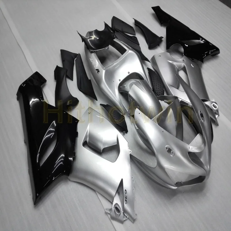 Пользовательские мотоцикла корпуса для Kawasaki ZX-6R 2005 2006 636 ZX6R моторные Обтекатели zx6r 05 06+ подарки+ розовый