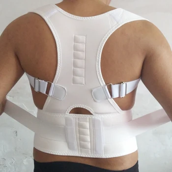 Magnetic Back Shoulder Lumbar Support Belt Orthopedic Corset Back Posture Corrector Brace Posture Correction Belts for Men Women