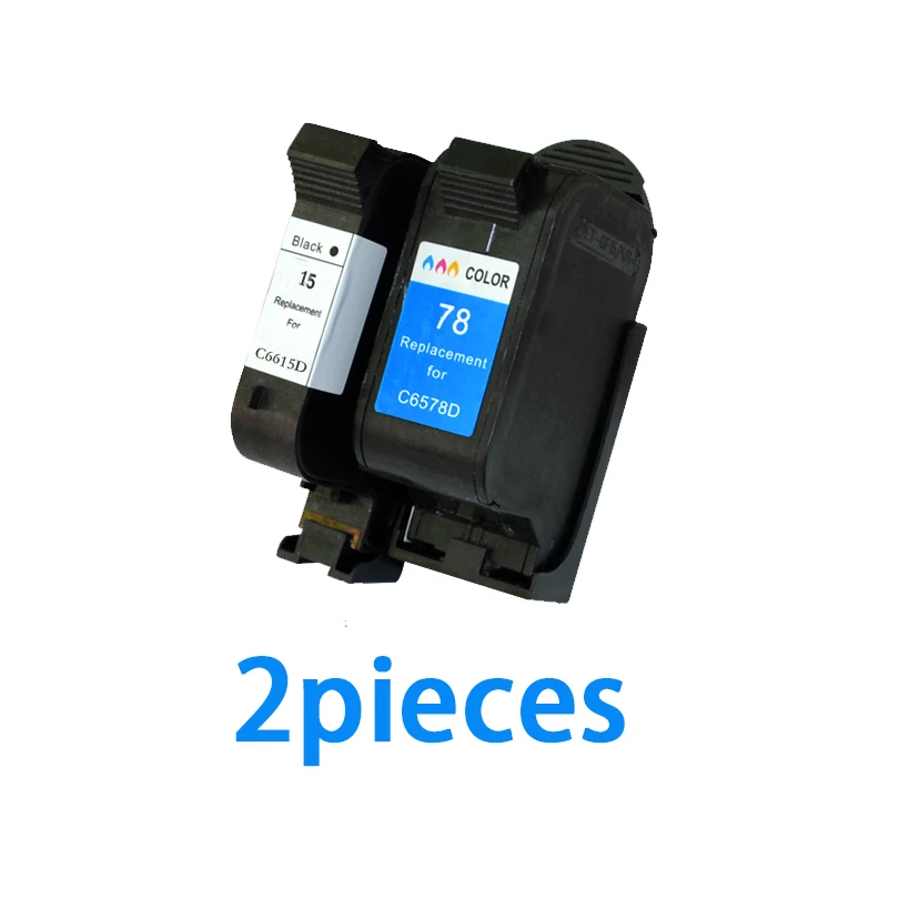 

XiongCai compatible Ink cartridges For hp15 for hp78 For HP 15 78 Deskjet 920c 930c 980c 1220cse Photosmart 1215 Printers 15 78