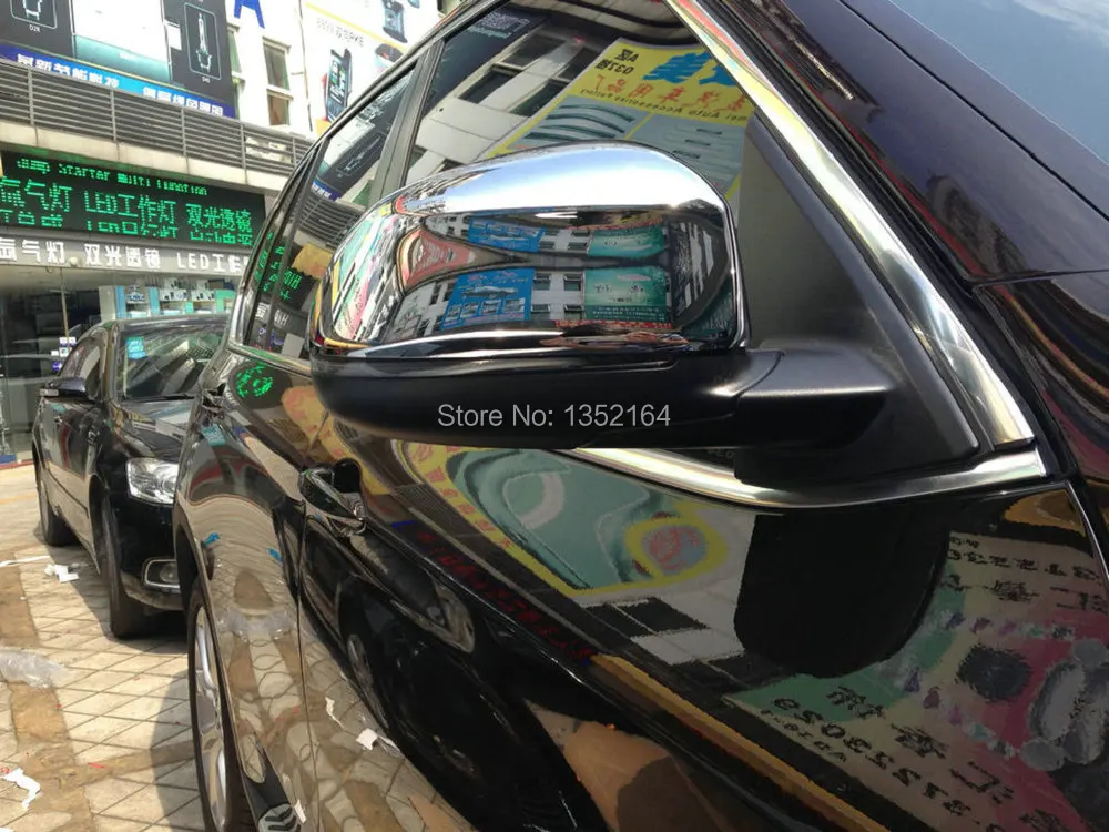Авто зеркало заднего вида Обложка, боковые зеркала автомобиля крышка для X6, ABS хром, 2 шт./лот, тюнинг автомобилей