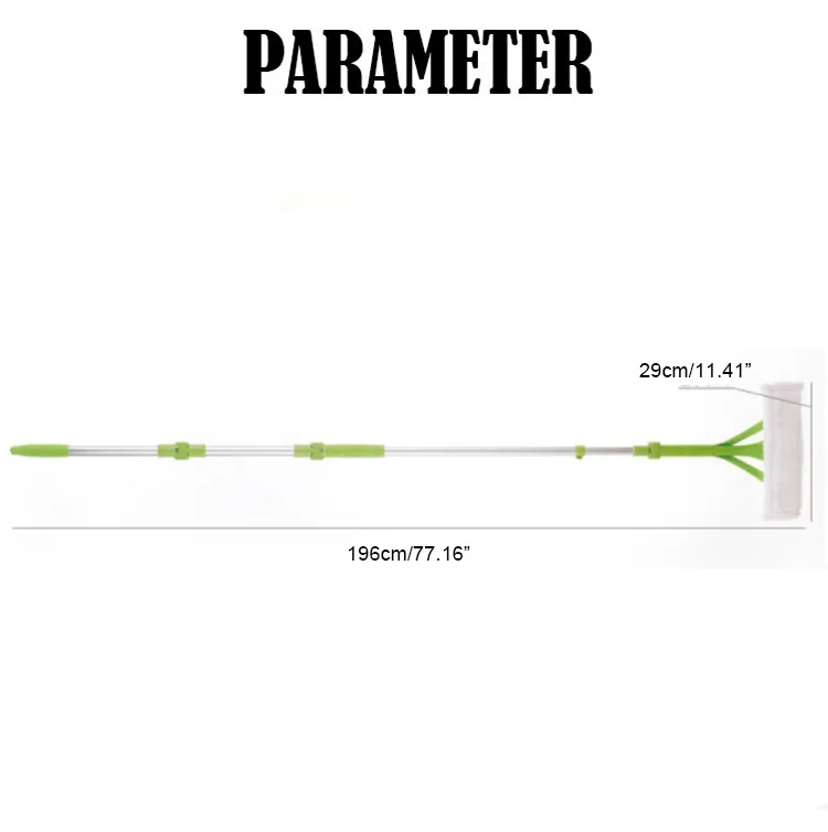 Многоэтажные швабры для очистки окон телескопическая складная ручка Чистящая губка для стекла Швабра чистящая щетка инструменты окно выдвижная