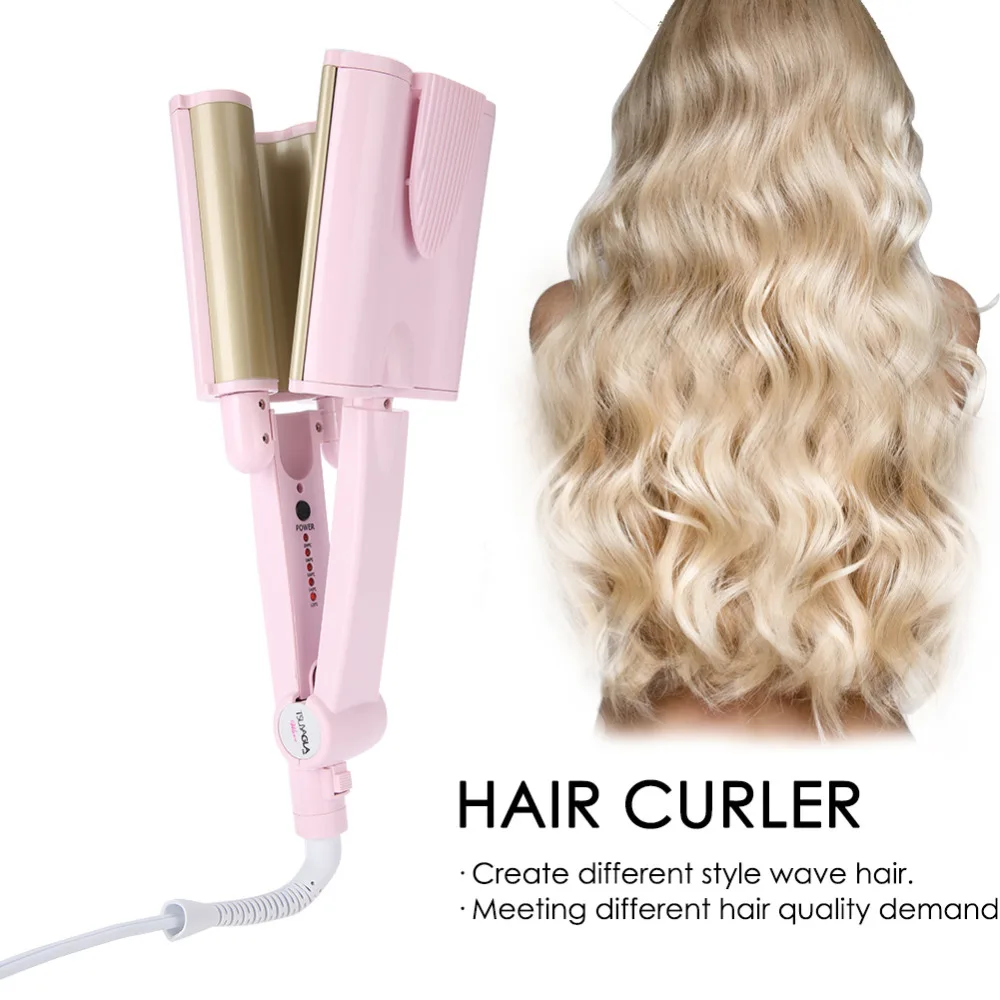 

26mm Three Barrels Hair Curler Roller Curling Iron Curl Styler Machine Curlers Styling Tools Perm Deep Wave Curler Hair Waver