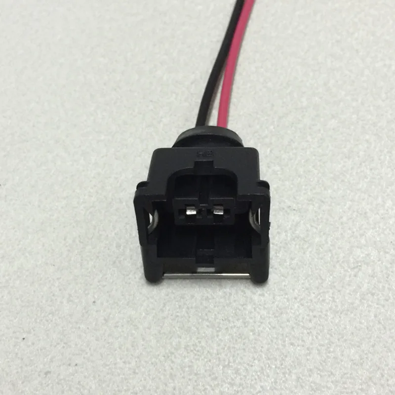 Waterproof EV1 Fuel Injector Plugs Connector for Bosch440cc 650cc 850cc 1000cc Fuel Injector with Pin and Wire injector repair kits fuel injector micro filter fuel injector extender adaptor