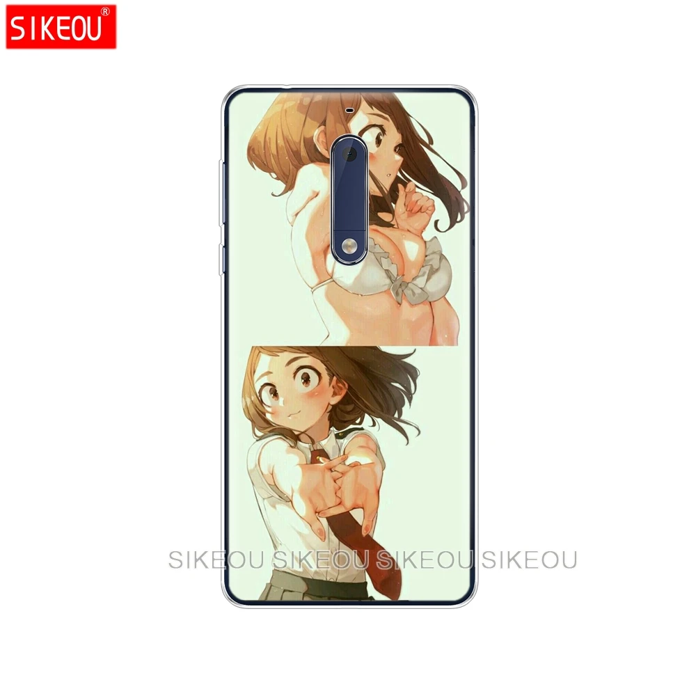 Силиконовый чехол для телефона Nokia 5 3 6 7 PLUS 8 9 /Nokia 1 2 2018 моя геройская академия
