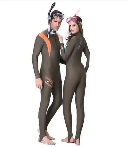 

Brand Anti UV Wear Skin Wetsuit Adult Rash Guard One Piece Jump Stinger Suit Men Women Swim Snorkeling Surf Water ski