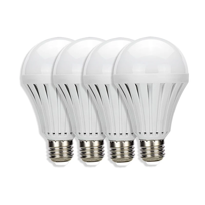 

E27 LED Emergency Light Bulb Smart LED 12W 9W 7W Cold White Automatic Charging Rechargeable Battery SMD 5730 AC85-265V Bombilla
