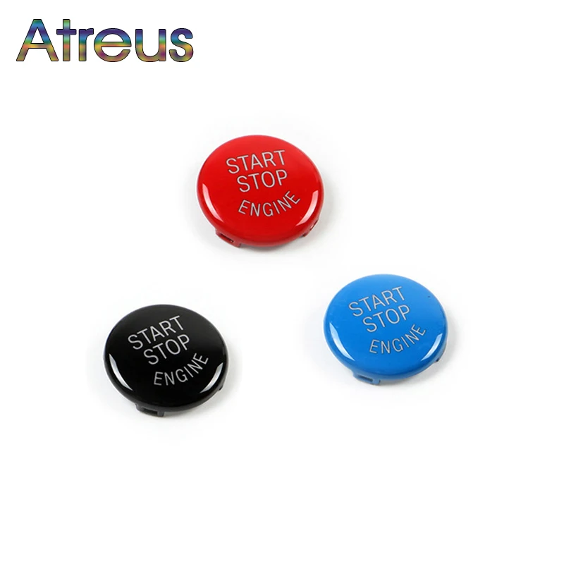 

Atreus 1set Car Engine Start Stop Button Replace Upgrade Car-Styling For BMW X5 E70 X6 E71 E72 X1 E84 X3 E83 M Power Accessories