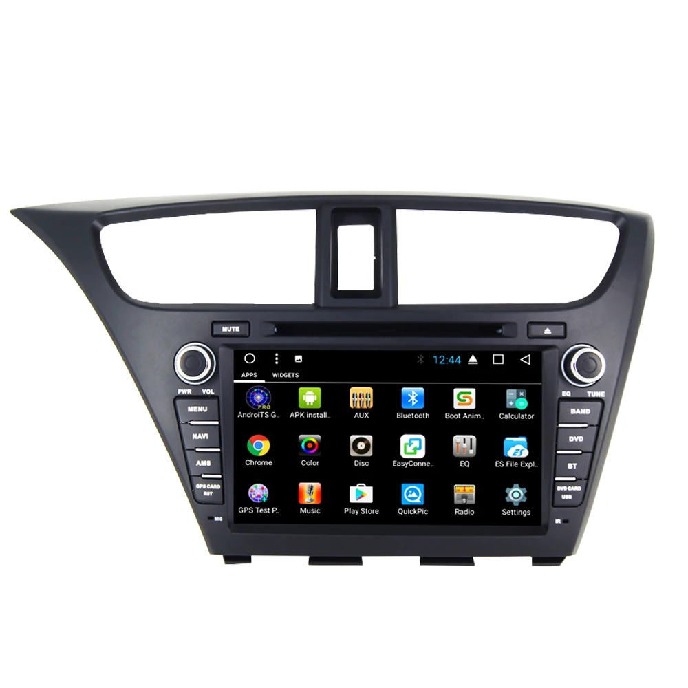 Perfect Support Apple Carplay Android 8.1 Car Radio DVD GPS Multimedia Stereo Player For Honda Civic Hatchback 2013-2015 Auto Navigation 2