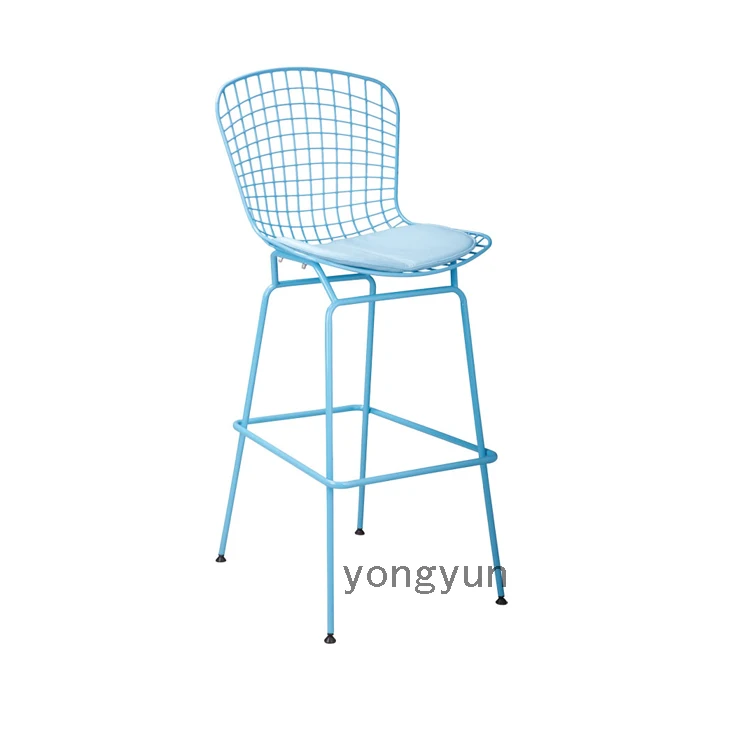 Counter Stool Cushions Promotion-Shop For Promotional Counter replica bertoia bar stool unupholstered,wire counter stool powder coated steel shell and PU cushion - Counter Stool Cushions Promotion-Shop For Promotional Counter