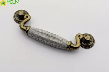 

Drop Bail Ceramic Dresser Drawer Pulls Bronze Rustic Kitchen Cabinet Handle Door Handle Furniture Hardware