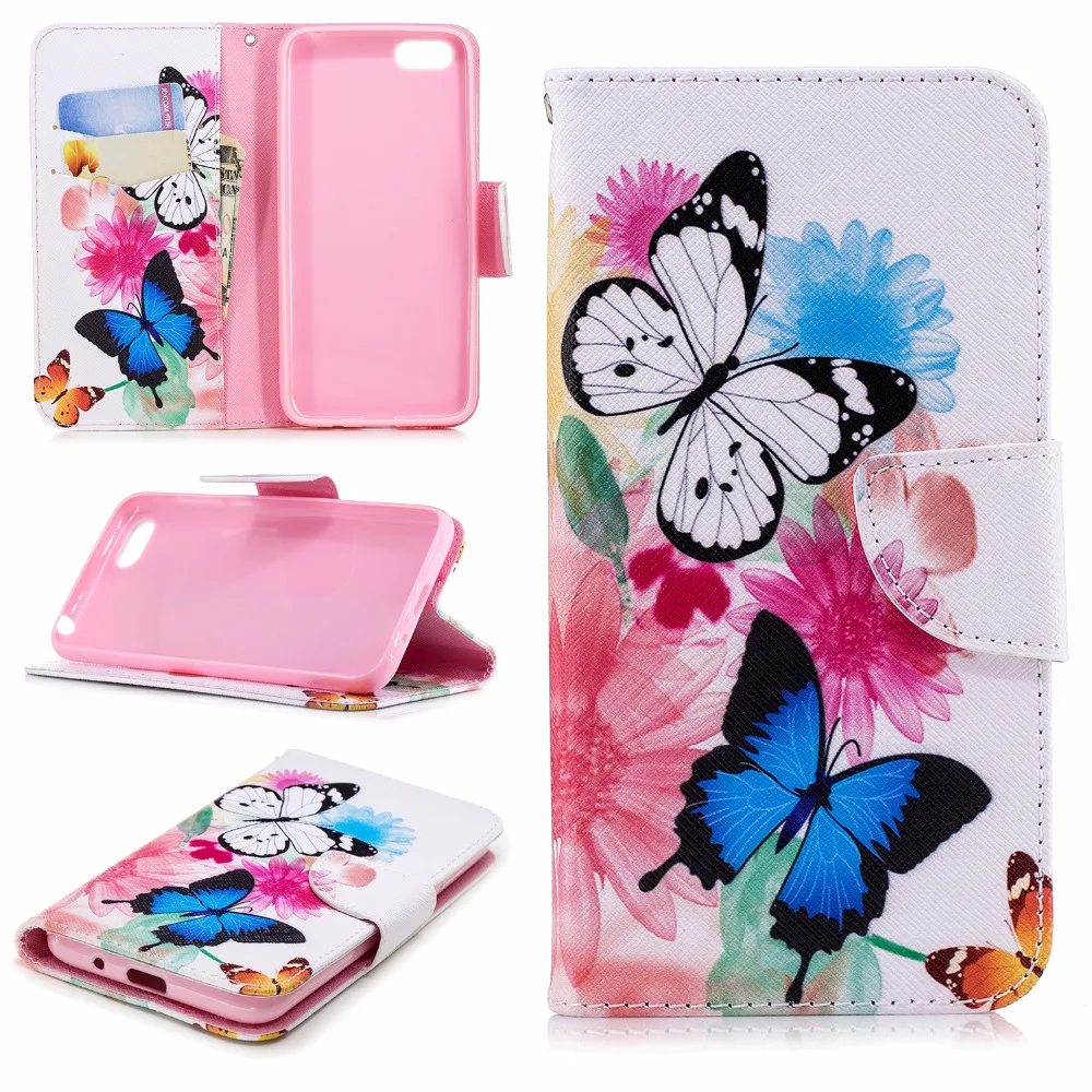 

Fundas Retro Flip Cover For Huawei Y5 2018 Stand Wallet PU Leather Case For Coque Huawei Y5 Y6 2018 / Y7 Y8 2018 Phone Case Capa