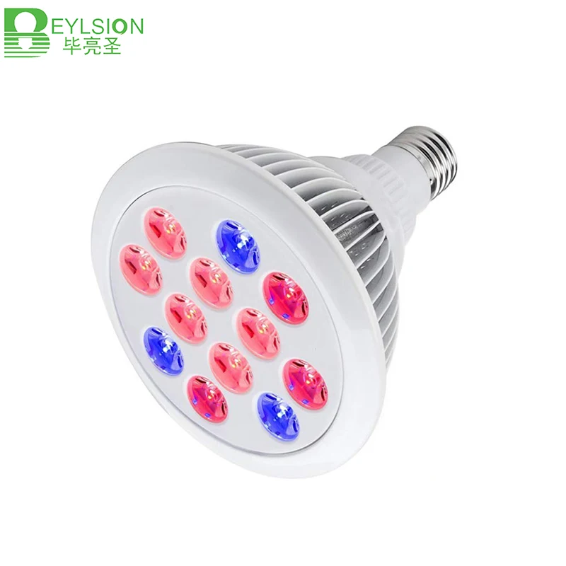 

BEYLSION LED Grow Light PAR38 9W 12W 24W 36W RED BLUE Grow Lamp Bulbs AC85-265V For Indoor Garden Hydroponic Flowering
