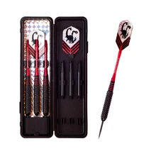 3 шт./компл. с жестким наконечником металлические дротики для Дартса 22 г Профессиональные дротики Скорпион Дизайн Лазерные листья домашние спортивные дротики игла для Sporti