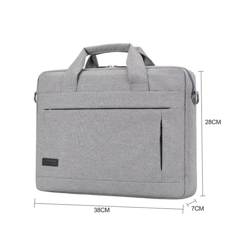 Prettyzys Большая вместительная сумка для ноутбука для мужчин и женщин дорожный портфель бизнес сумка для ноутбука для 14 15 дюймов Macbook Pro PC