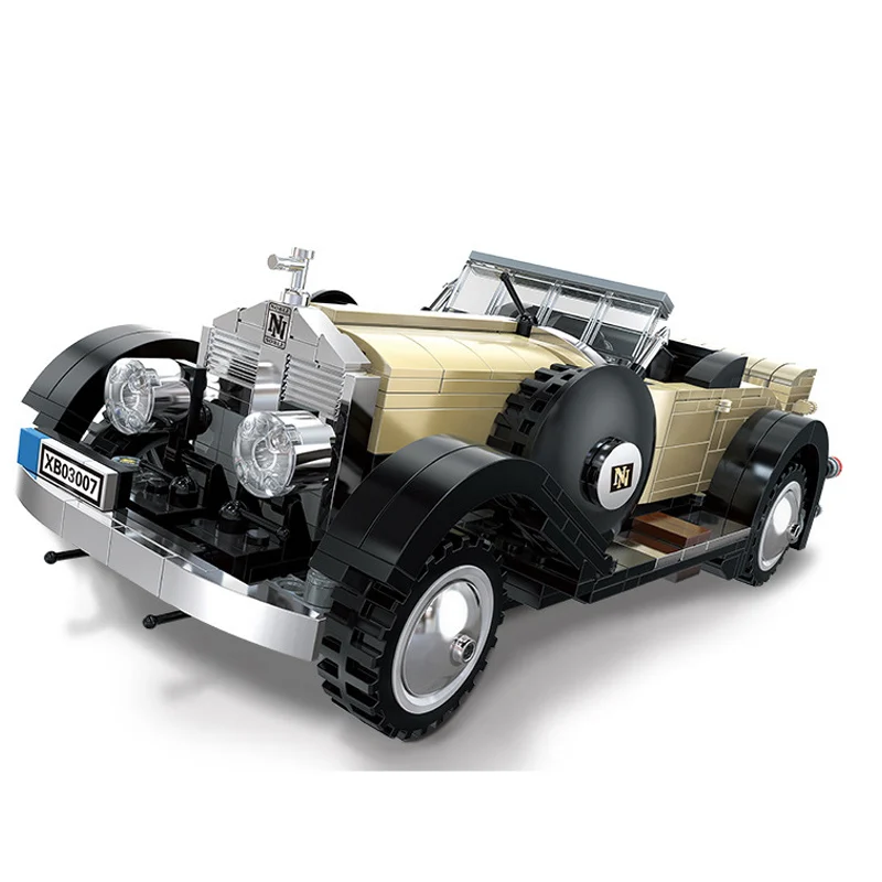 

Creator Expert Rolls-Royce Retro Classic Convertible Cars Building Blocks Sets Bricks Classic Model Kids Toys