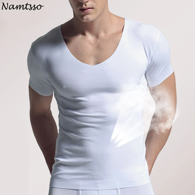 Men's Modal Solid Color Seamless Underwear Clothing Close fitting Super ...