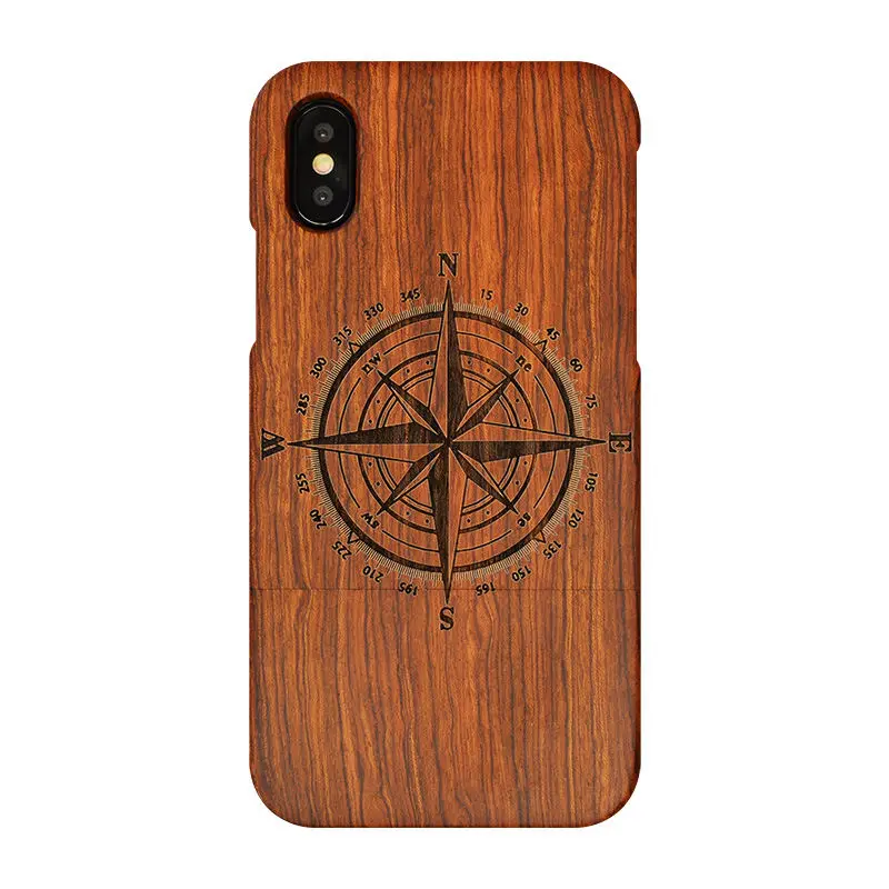 Чехол для телефона из натурального дерева и бамбука для iPhone XS Max XR X 8 7 7Plus 6 6 6s plus 5 5S se чехол деревянный противоударный защитный чехол - Цвет: color 9