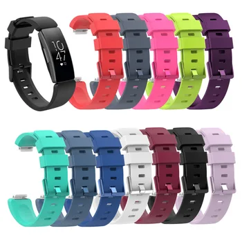 

Soft Replacement Wrist Strap For Fitbit Inspire / Inspire HR/ACE2 Silicone Watch Strap Waterproof Wristband 1eh