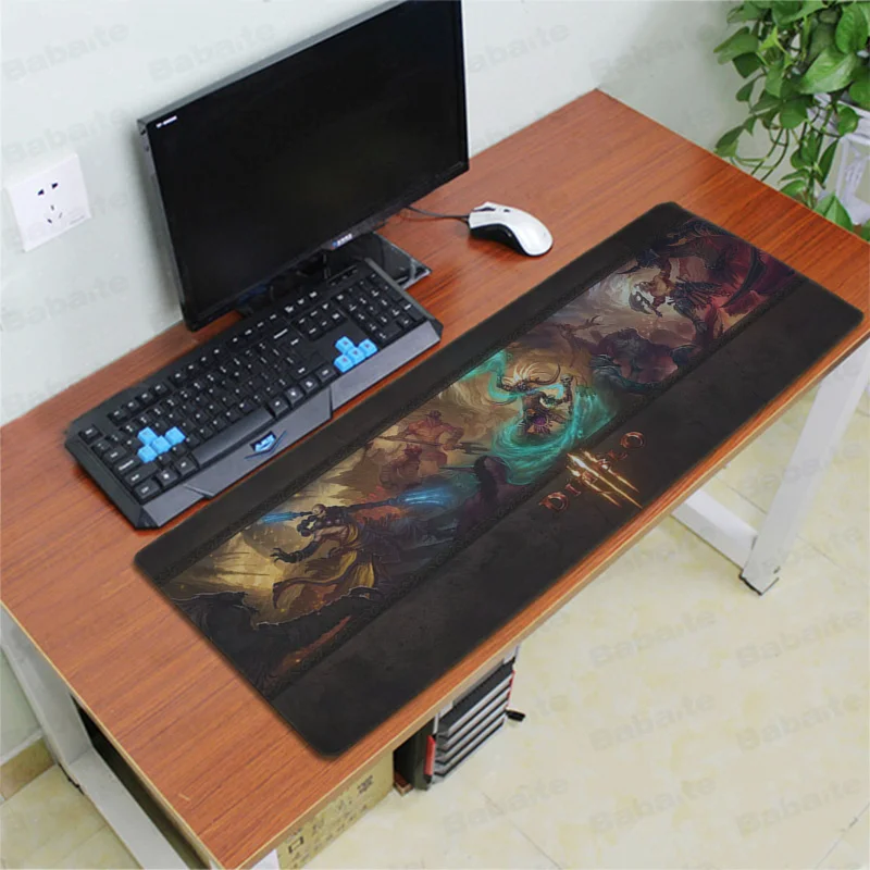Babaite,, Diabloe, игровой проигрыватель, стол, ноутбук, резиновый коврик для мыши,, большой коврик для мыши, клавиатуры, коврик