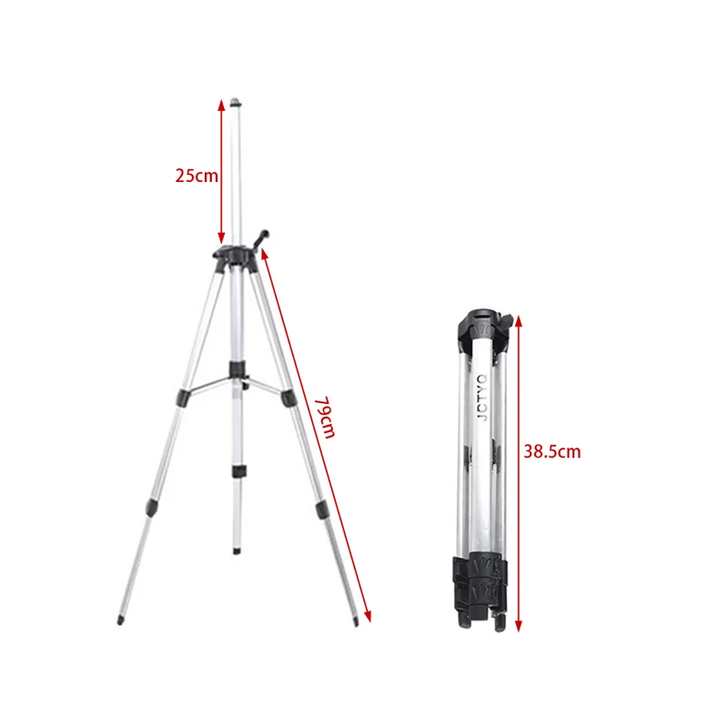 110cm Laser Level Tripod Nivel Professional Painted Aluminum Tripod With 5/8 Adapter Adjustable Measuring Tools