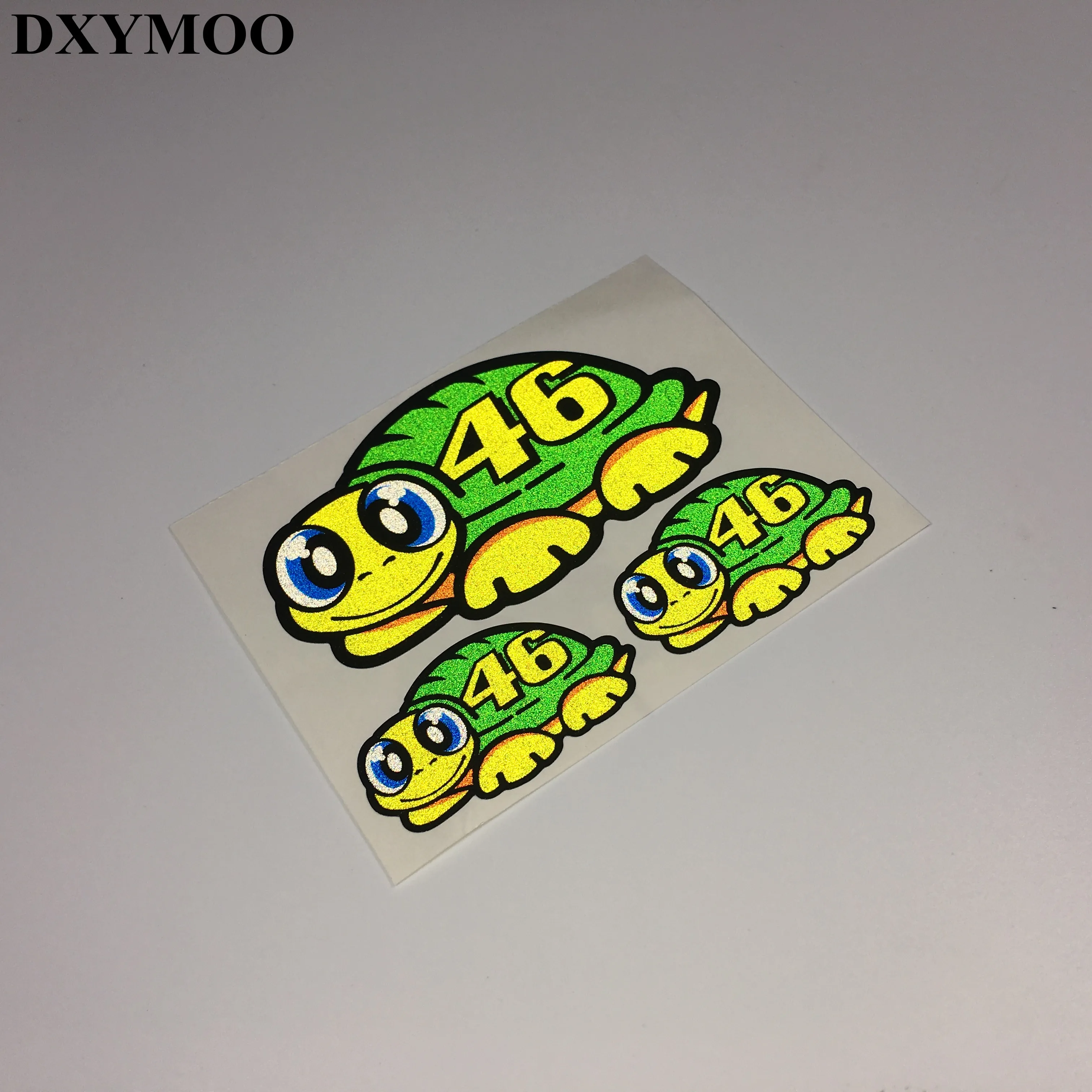 Kura Kura Lucu Styling Mobil Motor Helm Sepeda Mobil Stiker Decals