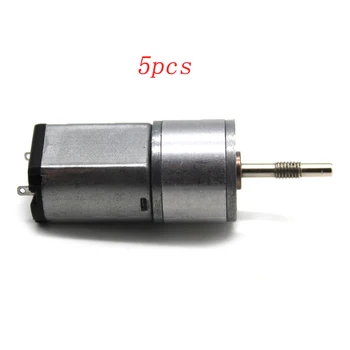 

5PCS Metal Gear 030 Speed Reduce Motor 2.3mm Shaft 3-6V DC Low Gearbox s for DIY Robot Model Car/Boat Parts
