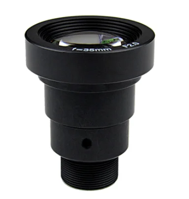 

1.3Megapixel 35mm Lens with IR Filter m12 Mount Aperture F2.0 For Action Cameras 1/2"(35mm CCTV Lens optional)